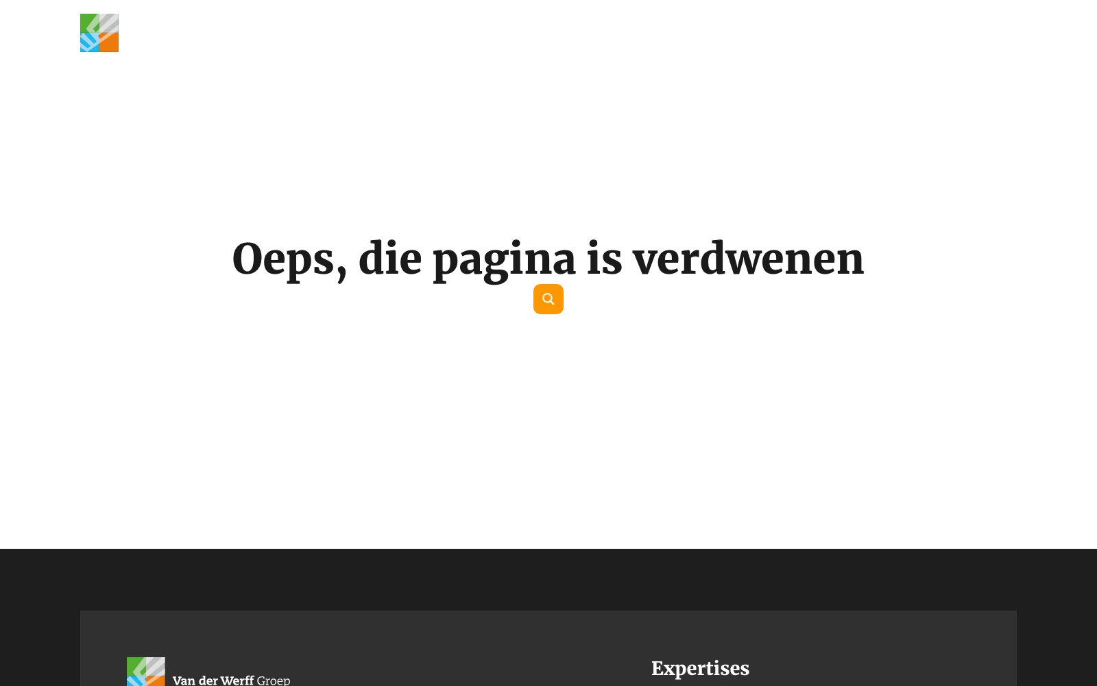 Extra scherm van het project Van der Werff Groep